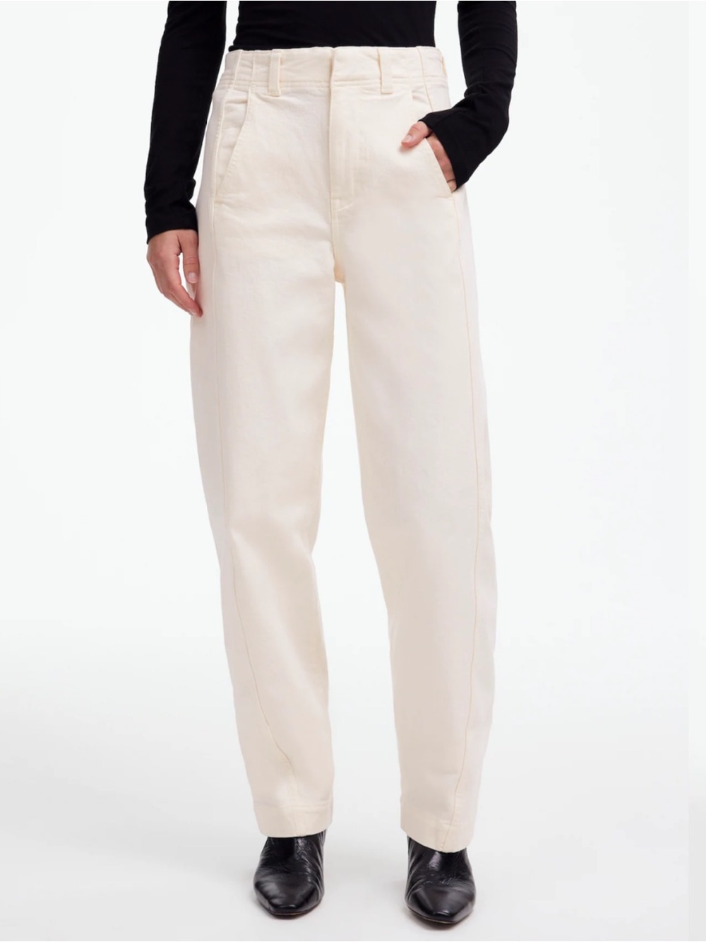 Madewell // NWT Tapered Denim Trousers